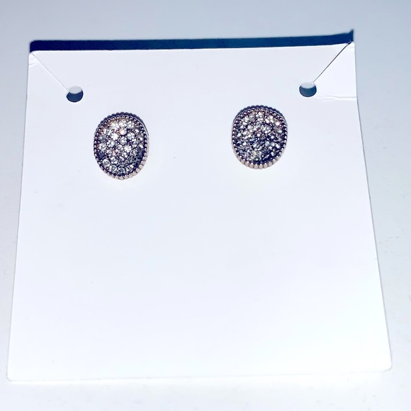 Statement stud earrings